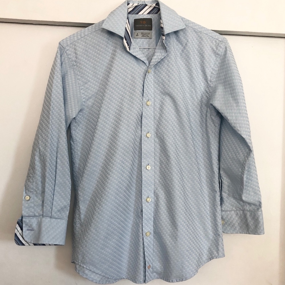 Boys Thomas Dean button shirt